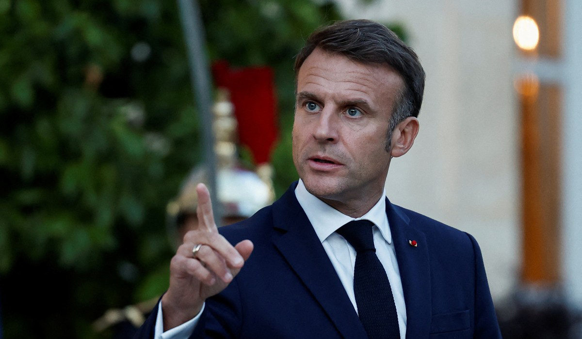 Macron urges countries to ‘stop delivering weapons’ to Israel for war in Gaza